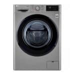 სარეცხი მანქანა LG F-4M5VS6S A 9kg, 1400 RPM Dark Silver