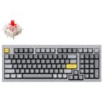 Keychron Q5N1Z Gateron G pro Gaming Keyboard Gray.
