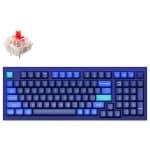 Keychron Q5O1Z Gateron G pro Gaming Keyboard Blue.